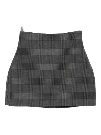 Aniye By Checked Mini Skirt In Black