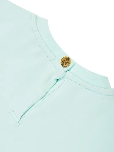 Escada Baby Girls Embroidered Logo T-shirt In Blue