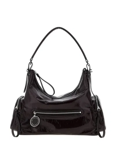 Stella Mccartney Dartmoor Shoulder Bag Adjustable Strap In Black