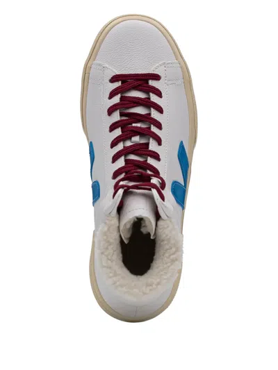 Veja Leather Sneakers In White