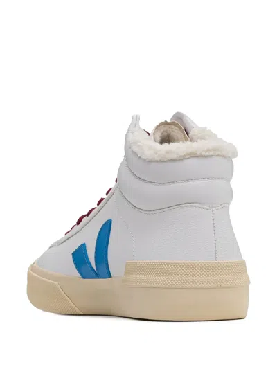 Veja Leather Sneakers In White