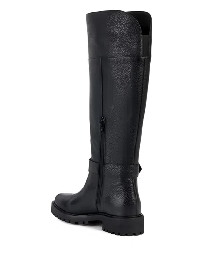 Geox Hoara Boots In Black