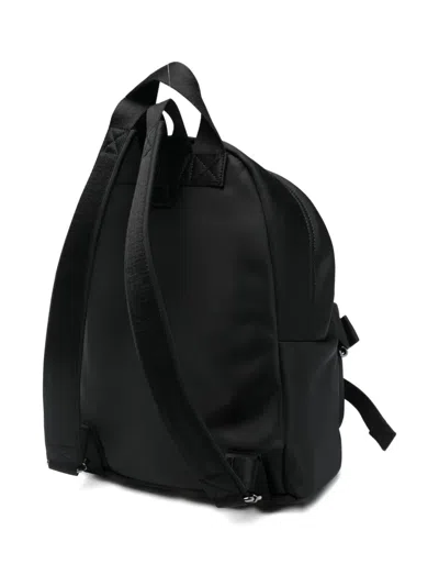 Simone Rocha Beaded Utility Bow Backpack In Black