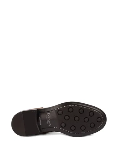 Doucal's Tassel-detail Buckled Monk Shoes In Brown