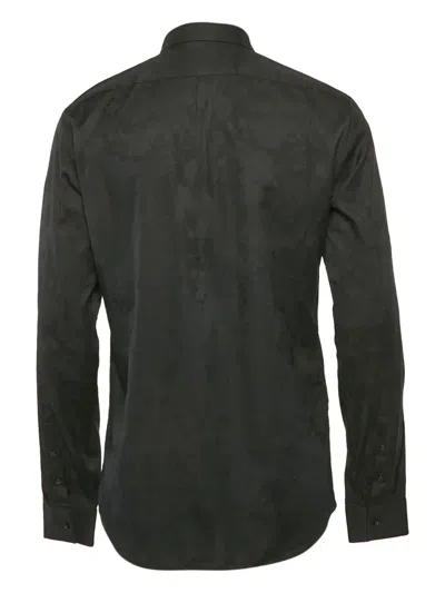 Pre-owned Boss Green Hugo Boss Cotton Shirt In Black