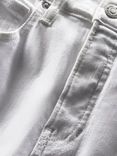 Veronica Beard Carly Flared Jeans In White