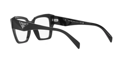 Prada Womens Black Pr 09zv Square-frame Acetate Optical Glasses