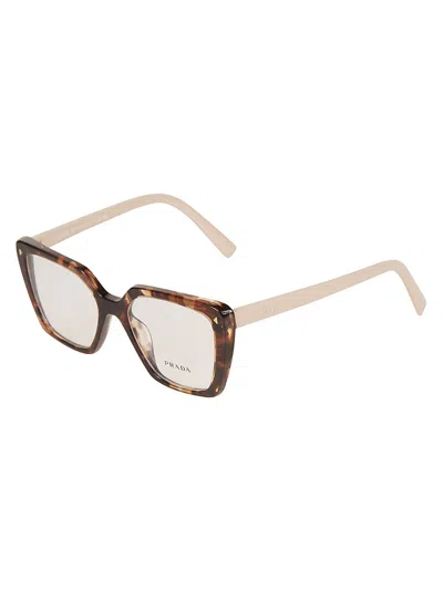 Prada 16zv Vista Frame In Brown
