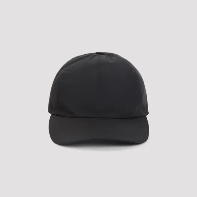 Canali Logo-embroidered Baseball Cap In Black