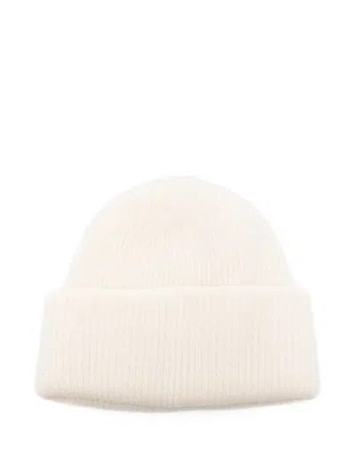 LOGO贴花罗纹套头帽