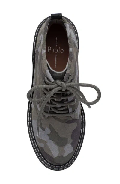 Linea Paolo Taylor Combat Boot In Multi