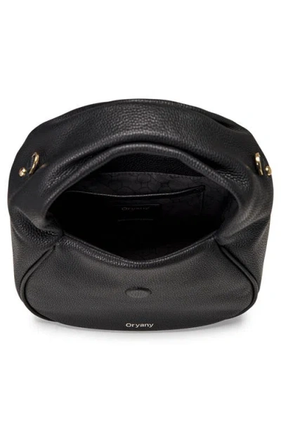 Oryany Anaan Leather Tote Crossbody Bag In Black
