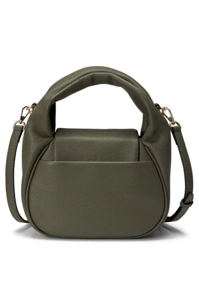 Oryany Anaan Leather Tote Crossbody Bag In Olive