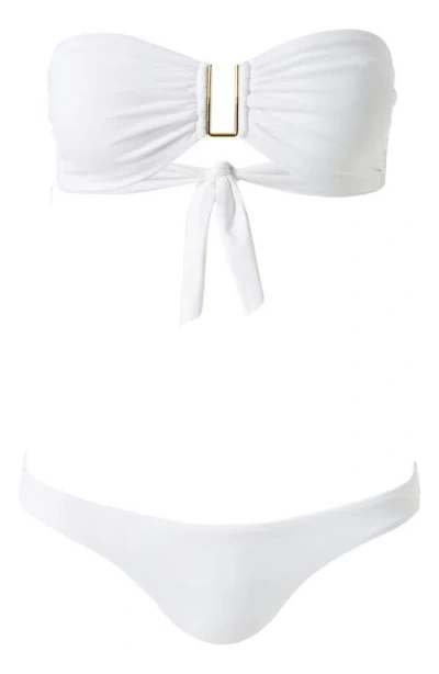 Melissa Odabash Vienna Cheeky Bikini Bottom In White