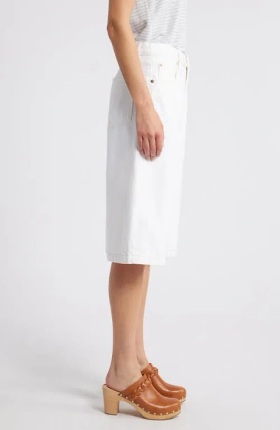 Frame The Boy Denim Shorts In Au Natural Clean