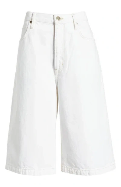 Frame The Boy Denim Shorts In Au Natural Clean