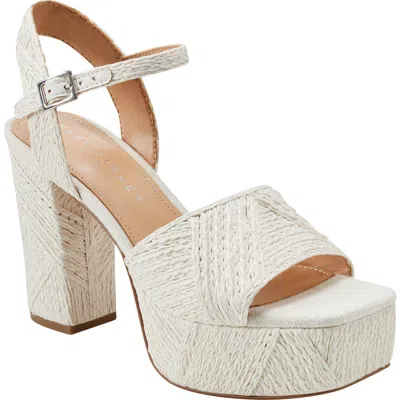 Marc Fisher Ltd Calyn 2 Platform Sandal In White