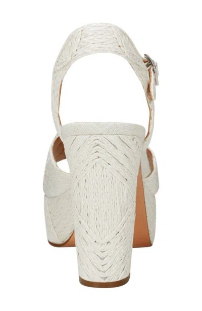 Marc Fisher Ltd Calyn 2 Platform Sandal In White