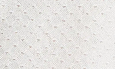 Vince Double Layer Mesh Sweater Tank In White