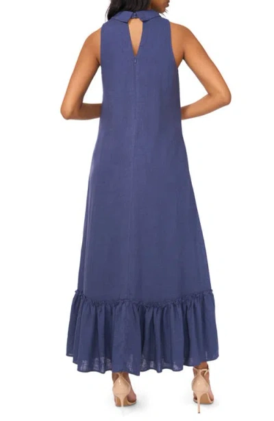 Halogen ® Ruffle Hem Maxi Dress In Blue