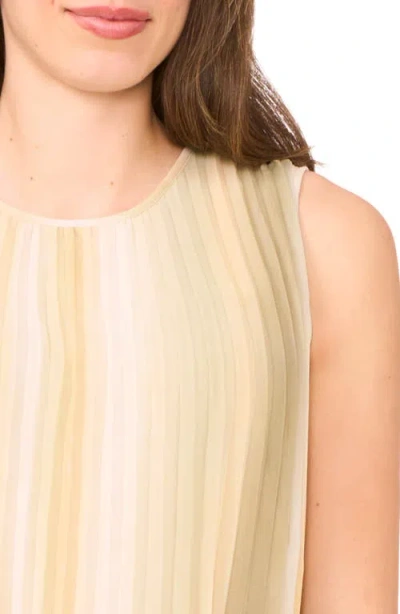 Halogen ® Pleated Sleeveless Shell Top In Green