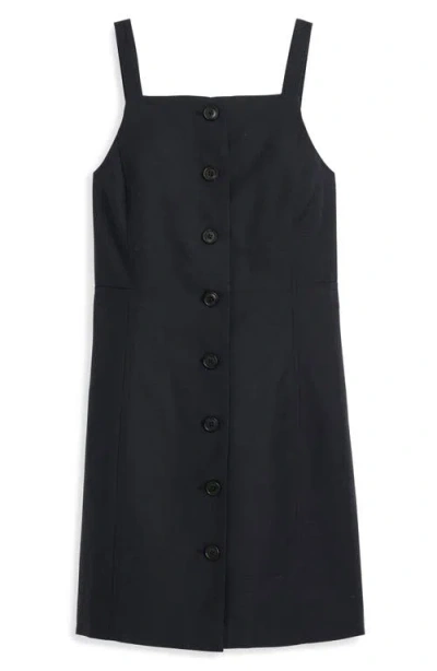 Alex Mill Alexis Dress In Cotton Linen In Black