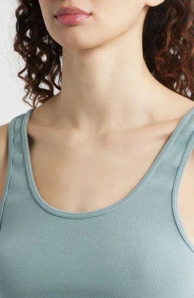 Wyeth Ella Rib Tank In Blue