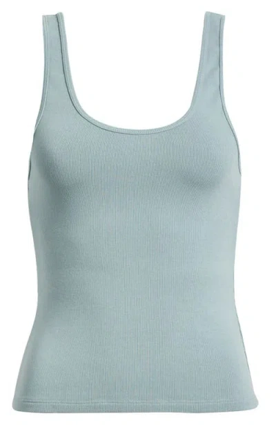Wyeth Ella Rib Tank In Blue
