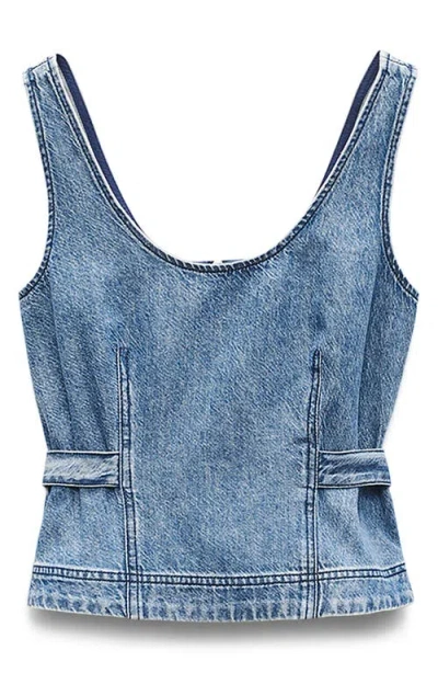 Rag & Bone Ultra Featherweight Estelle Denim Top In Beekman