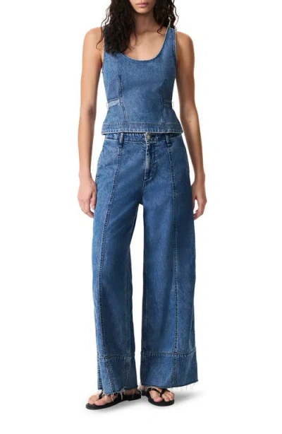 Rag & Bone Ultra Featherweight Estelle Denim Top In Beekman