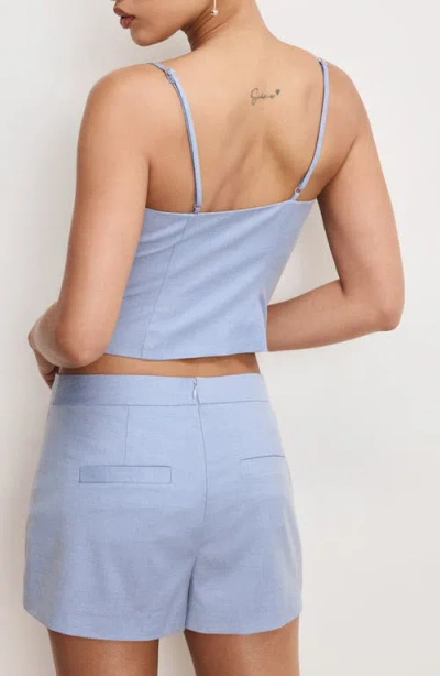 Good American Twill Suiting Vest Top