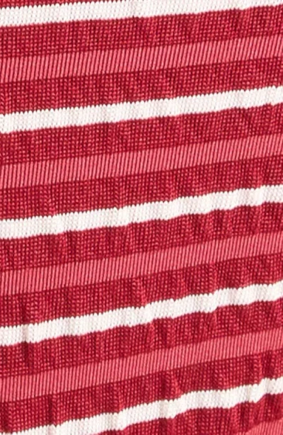 Pacsun Emily Stripe High Leg Scoop Bikini Bottoms