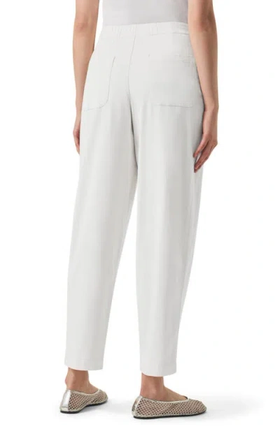 Splendid Gianna Drawstring Straight Leg Pants In White