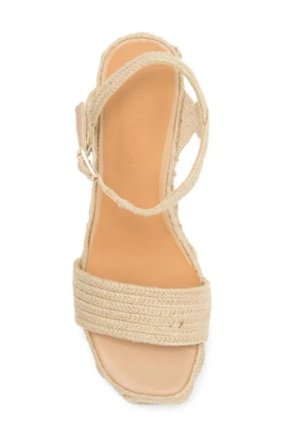 Steve Madden Pinky Espadrille Platform Wedge Sandal In Brown