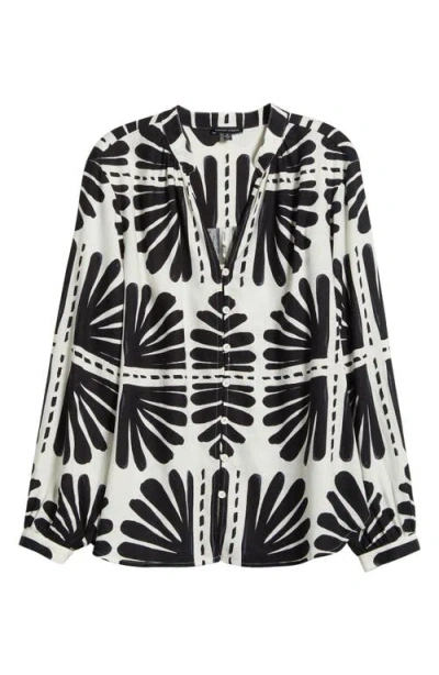 Universal Standard Aix Linen Blend Button-up Shirt