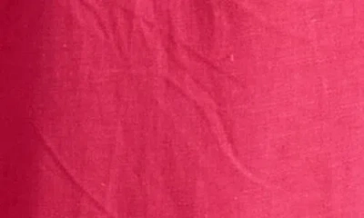 Universal Standard Iris Linen Blend Pull-on Pants In Pink