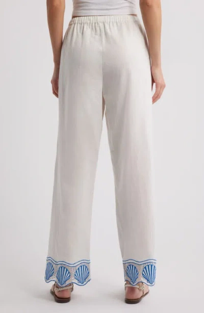 Rails Tildi Relaxed Fit Pant In White In White
