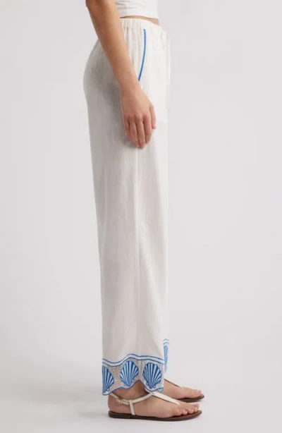 Rails Tildi Relaxed Fit Pant In White In White