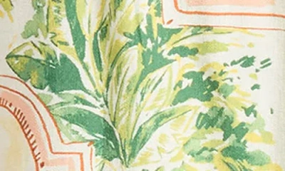 The Good Journey Contrast Piping Midi Sundress In Multi