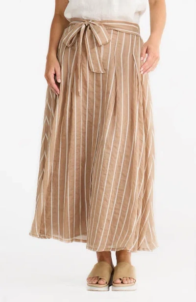 Brave + True Brave+true Rossi Stripe Maxi Skirt