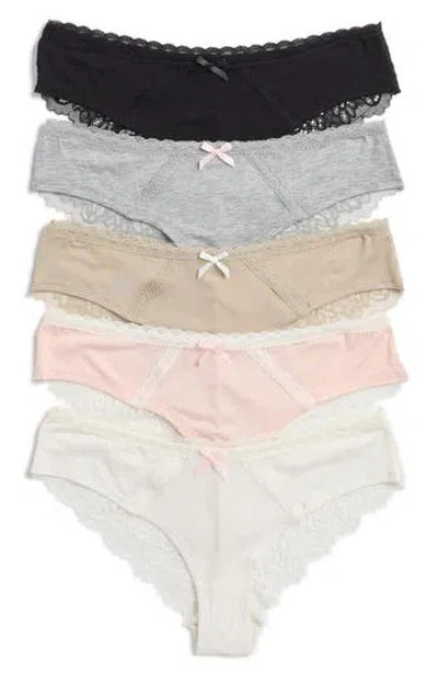 Honeydew Bri Assorted 5-pack Hipster Briefs In Multi