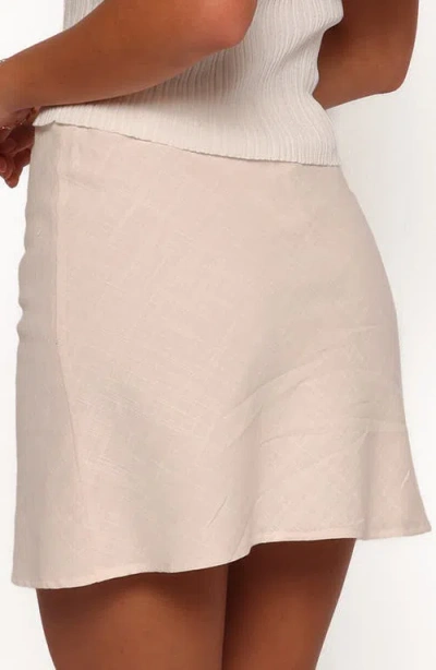 Petal And Pup Petal & Pup Sonni Cotton Drawstring Miniskirt In White