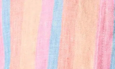 Faherty Laguna Linen Relaxed Shirt In Multi