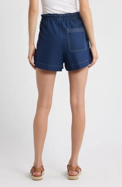 Rails Astra Drawstring Shorts In Blue