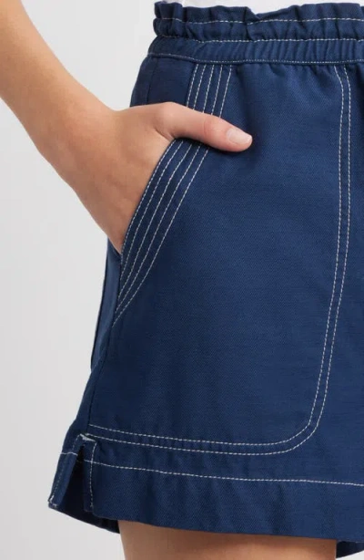 Rails Astra Drawstring Shorts In Blue