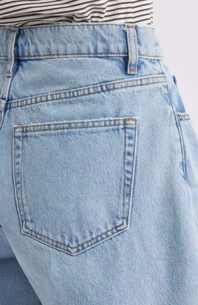 Frame The Dare High Waist Denim Cutoff Shorts