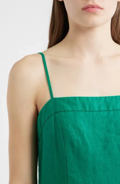 Alex Mill Chloe Dress In Linen Lush Meadow In Green