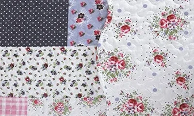 J&v Textiles J And V Textiles Reversible Quilt Set In Multi