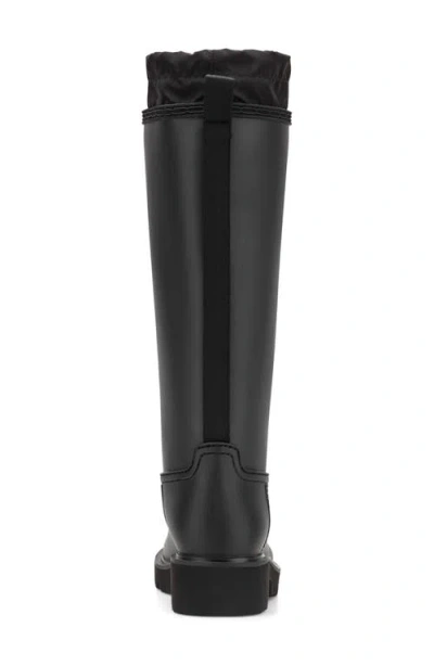 Hunter Downpour Womens Tall Boot In Black