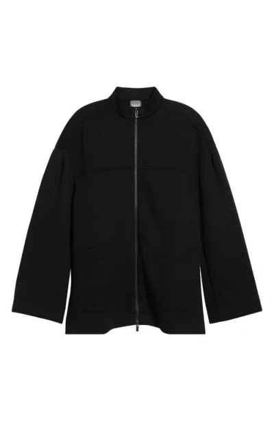 Mm By Max Mara Cadice Cotton Blend Jacket In Black